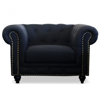 Chesterfield Chair, Black