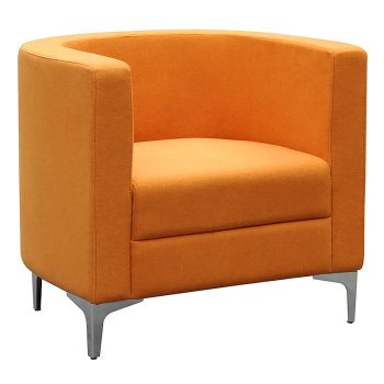 Orange Tub Chair Lounge