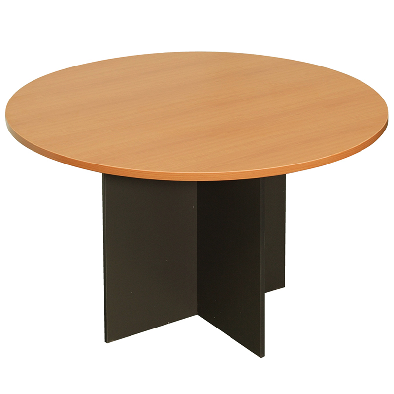Corporate Round Meeting Table 3 Year, Round Boardroom Table And Chairs