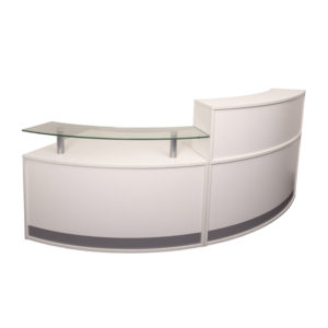 Evolve Small Reception Desk - 2 Sections