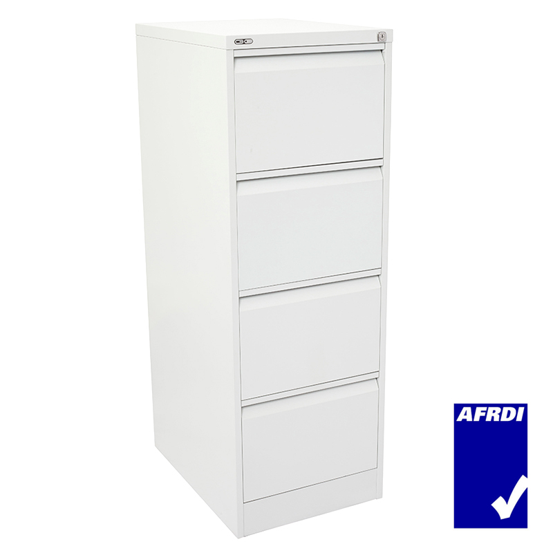 Super Heavy Duty Vertical Four Drawer Metal Filing Cabinet Value