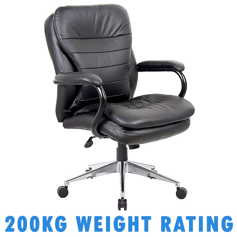 Heavyweight Medium Back Chair Weight Rating 200kg