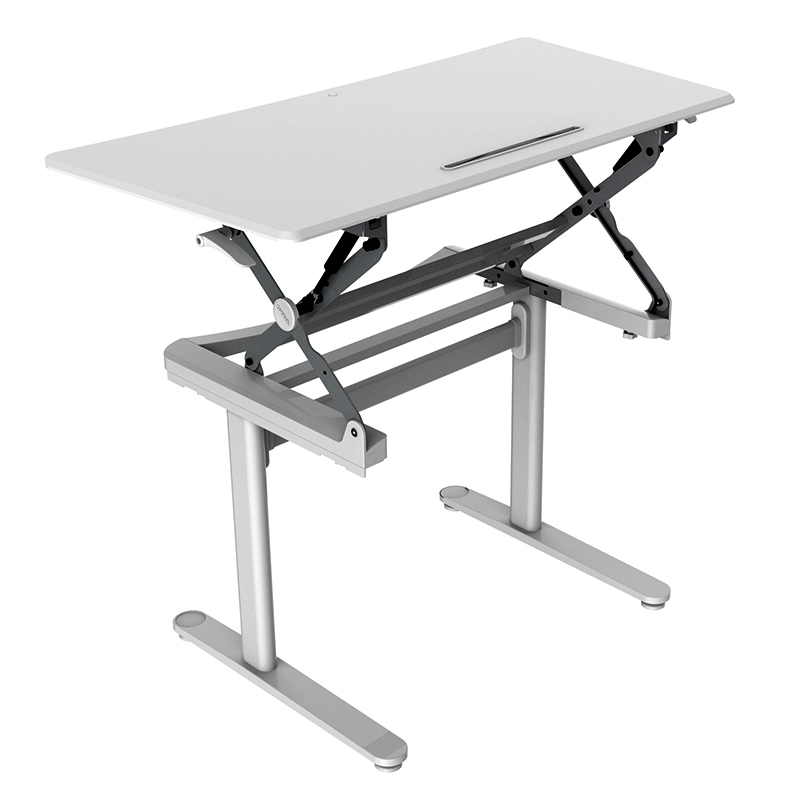 Riser Height Adjustable Desk Front Angle