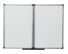 Magnetic Folding White Board, Closed