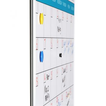 Magnetic White Board Monthly Planner, Edge Detail