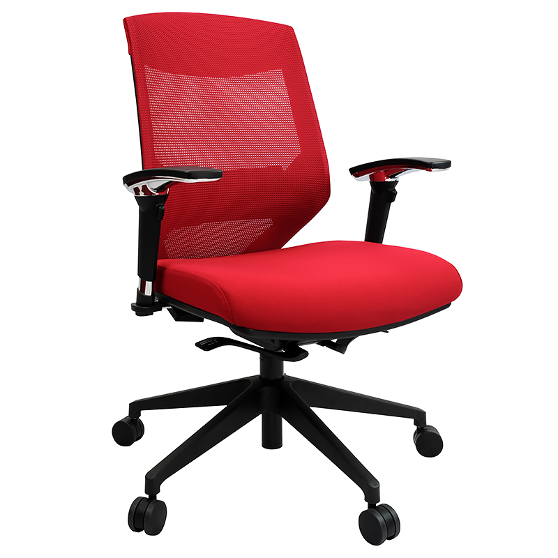 Breathe Pro High Back Office Chair - Red | Value Office Furniture