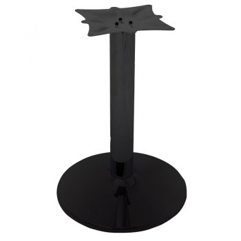 Black table base