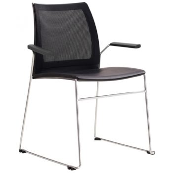 Rift Mesh Back Chair with Arms
