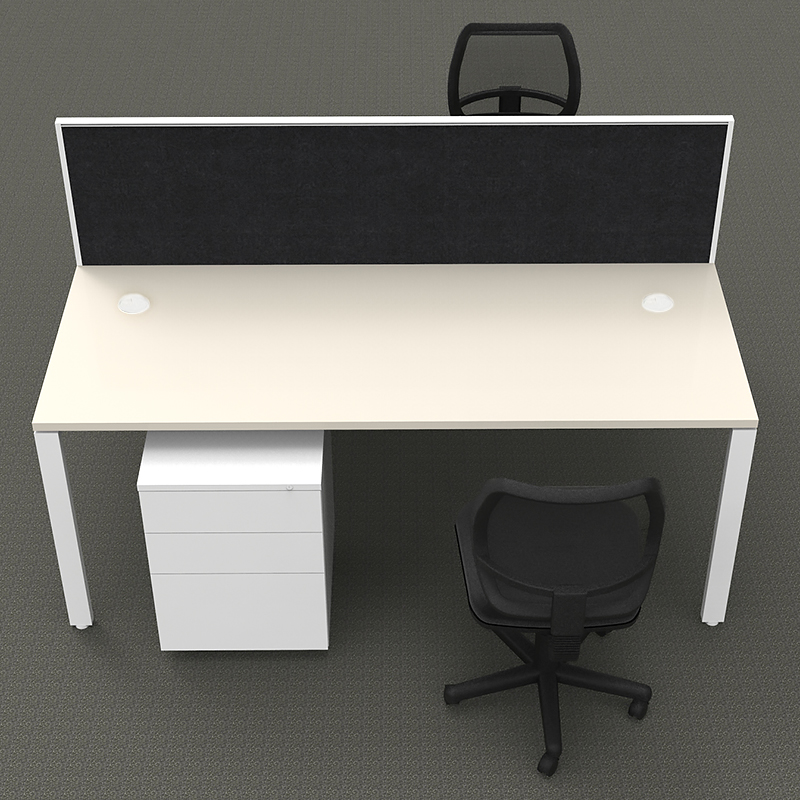 Modular 2 Desk 2 Drawer Unit And 2 Chair Pack Value Office
