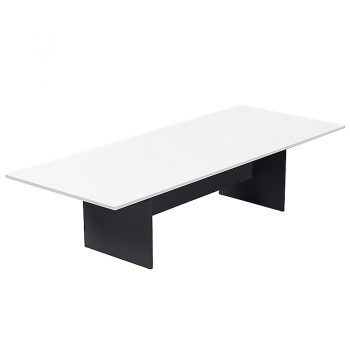 Large White Board Room Table