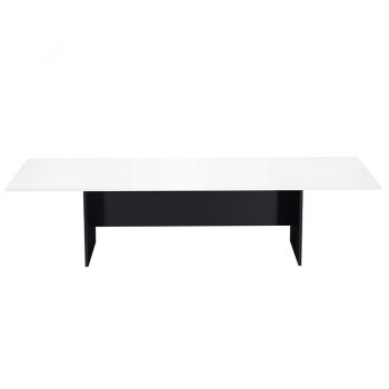 Edge Meeting Table, 3200mm x 1200mm, Front View