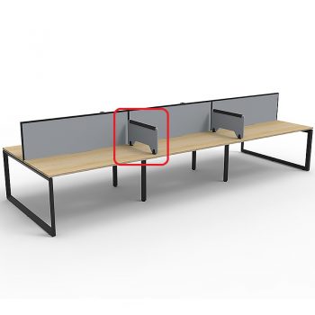 Optional Desk Dividers, Grey