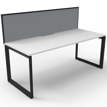 grey desk divider