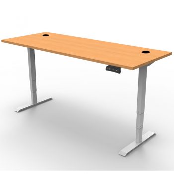 Arise Electric Push Button Height Adjustable Sit Stand Desk