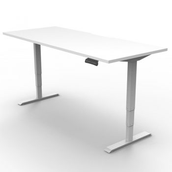 Rapidline Boost Desk, Natural White