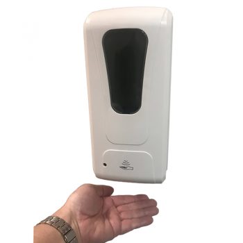 Wall mounted sanitiser dispenser