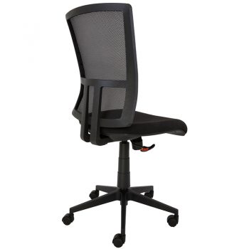 black boardroom chair