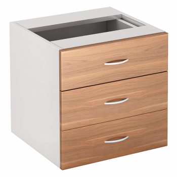 Beachcomber Fixed Drawer Unit, 3 Personal Drawers