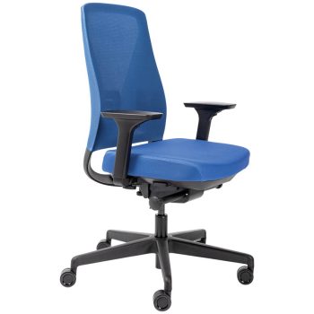 Sense High Back Chair, Blue