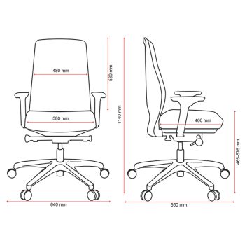 Sense Promesh High Back Office Chair | Value Office Furniture
