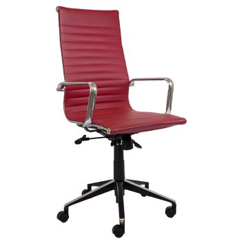 Red High Back Chair