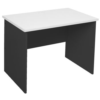 Black and white laptop desk