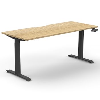 Manual Height Adjustable Sit Stand Desk