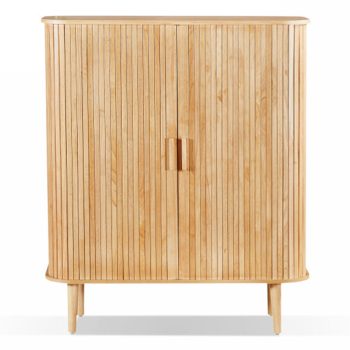 Oak Tall Storage Unit