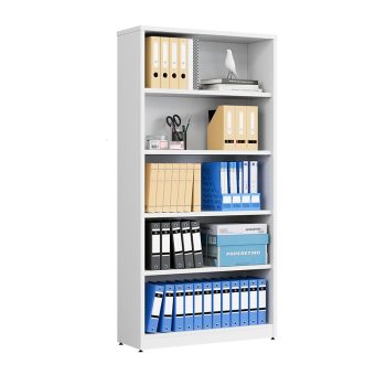 White Office Bookcase